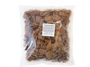 Деревенские гренки с беконом: Гренки черные со вкусом чеснока