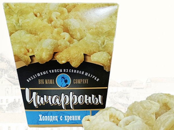 Чичарроны со вкусом холодца и хрена в Нефтеюганске