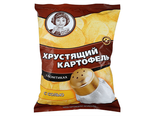 Картофельные чипсы "Девочка" 160 гр. в Нефтеюганске
