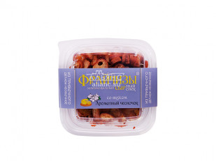 Корюшка х/к (крупная): Фрайчизы со вкусом чеснок (100 гр.)