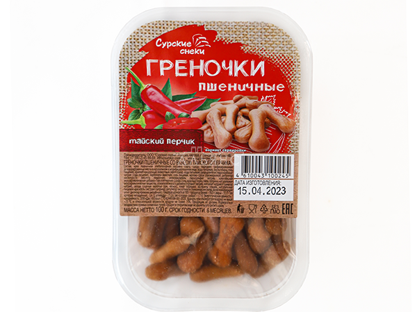 Сурские гренки Тайский перчик (100 гр) в Нефтеюганске