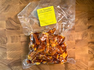 Сырный продукт ФЕРМЕРСКИЙ паутинка белая: Жареный сыр