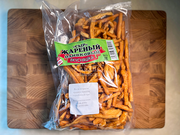 Жареный сыр "ВКУСНЯШКА" (Оливковый) 500гр. в Нефтеюганске