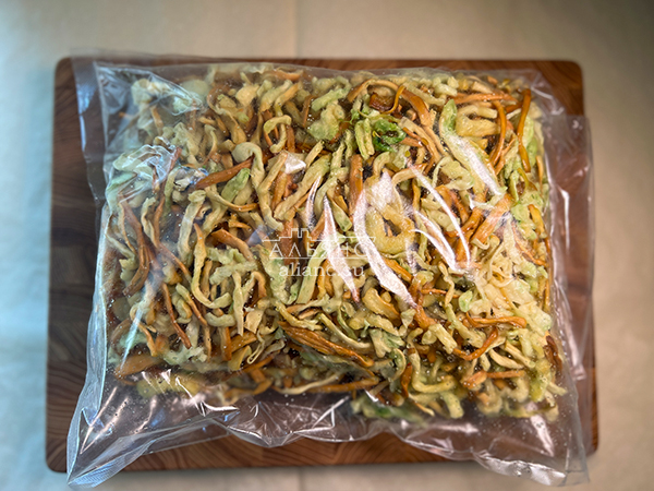 Нитка ЖАРЕНАЯ "Васаби" Oktobersnack 1 кг (сырный продукт) в Нефтеюганске