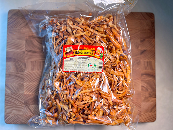 Нитка ЖАРЕНАЯ "Тайский перец" Oktobersnack 1 кг (сырный продукт) в Нефтеюганске