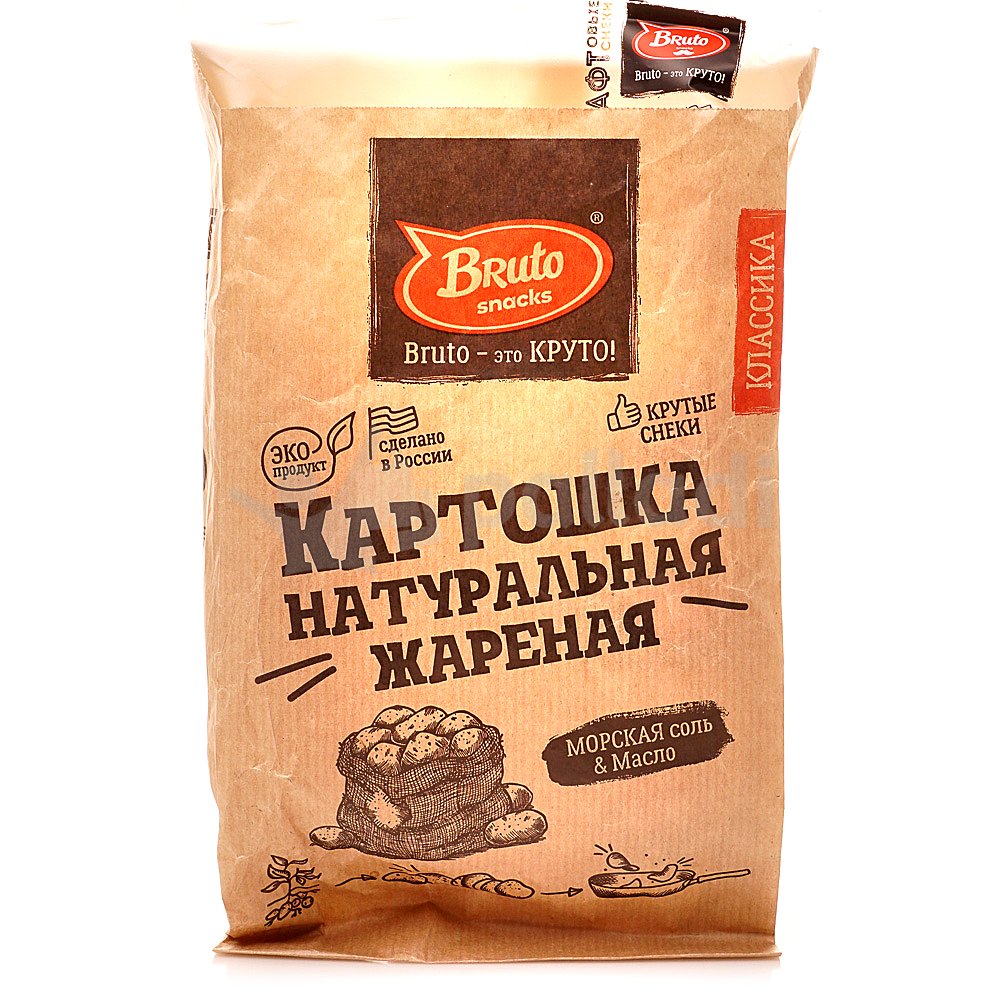 Картофель «Бруто» с солью 70 гр. в Нефтеюганске